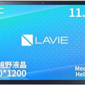 NEC LAVIE Tab タブレット T11 11.5 インチ ワイド LED 広視野角液晶 Media Tek Helio G99 4GB 128GB wi-fi モデル ストームグレー Android 12 tab11202