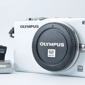 ★美品★ 【ショット数 2447回】オリンパス OLYMPUS E-PL3 ホワイト ボディ ミラーレス一眼カメラ B4352 #44