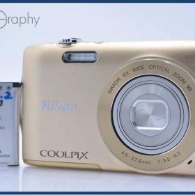 【動作保証】 ニコン Nikon COOLPIX S3300 6X バッテリー付属 同梱無料 #ks437