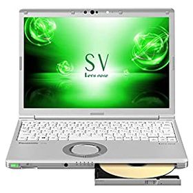 パナソニック 12.1型ノートPC Let's note レッツノート SV シルバー CF-SV7MFRQR [Office付き・Win10 Pro・Core i7](中古品)