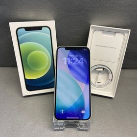 超美品 国内版 SIMフリー iPhone12 64GB グリーン色
