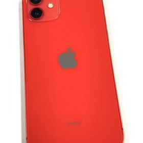 【モバイルBOX】電池89%SIMフリー iPhone12 256GB レッド