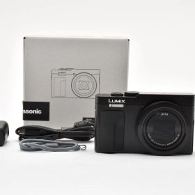 【返品保証】★極上美品★パナソニック Panasonic LUMIX DC-TZ99-K ブラック★ L608#8041