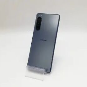 【中古】SONY docomo 【SIMフリー】 Xperia 5 IV 8GB 128GB SO-54C ブルー【福岡天神】保証期間１ヶ月【ランクC】