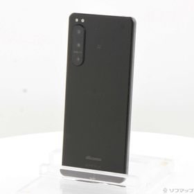 (中古)SONY Xperia 5 IV 128GB ブラック SO-54C docomo SIMフリー(305-ud)