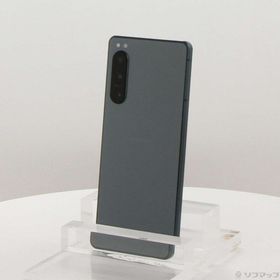 (中古)SONY Xperia 5 IV 128GB グリーン SO-54C docomo SIMフリー(258-ud)