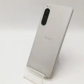 【中古】SONY au 【SIMフリー】 Xperia 5 IV 8GB 128GB SOG09 エクリュホワイト【アリオ倉敷】保証期間１ヶ月【ランクB】