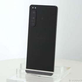 (中古)SONY Xperia 5 IV 128GB ブラック A204SO Softbank SIMフリー(348-ud)