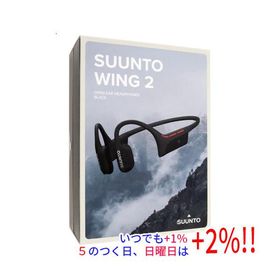 スント ワイヤレスイヤホン 骨伝導 SUUNTO WING 2 SS051259000 Black【いつでも+1％！5のつく日と日曜日は+2%！】 爆買