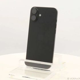 ソフマップ 〔中古品〕 iPhone16 Plus 512GB ブラック MXVN3J／A SIMフリー【258】