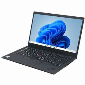 ノートパソコン 中古 Lenovo ThinkPad X1 Carbon Gen8 Windows11 64bit WEBカメラ Core i7 10510U メモリ16GB SSD512GB 無線LAN A4サイズ