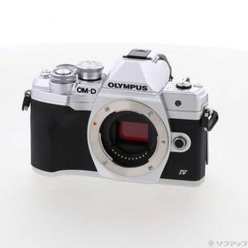 〔中古〕OLYMPUS(オリンパス) OM-D E-M10 Mark IV ボディ シルバー〔349-ud〕