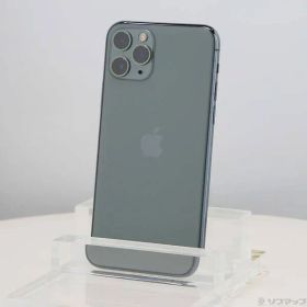 ソフマップ 〔中古品〕 iPhone11 Pro 64GB ミッドナイトグリーン MWC62J／A SIMフリー【377】