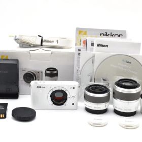 Nikon 1 J1 ダブルズームキット ホワイト 本体