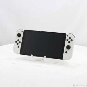 【中古】Nintendo(任天堂) Nintendo Switch 有機ELモデル Joy-Con(L)／(R) ホワイト 【344-ud】