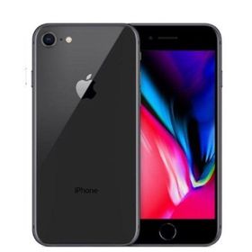 【中古スマートフォン】 Apple iPhone 8 （SIMフリー）/ 64GB スペースグレイ 【Aランク】 送料無料