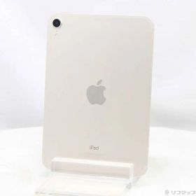 ソフマップ 〔中古品〕 iPad mini 第6世代 64GB スターライト MK8C3J／A SoftBankロック解除SIMフリー【377】
