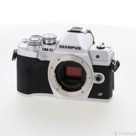 【中古】OLYMPUS(オリンパス) OM-D E-M10 Mark IV ボディ シルバー 【349-ud】