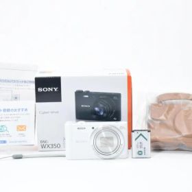 新品級★SONY Cyber-shot DSC-WX350 ホワイト #298