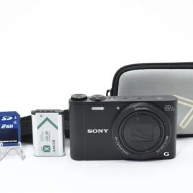 新品級★SONY Cyber-shot DSC-WX350 ブラック #316