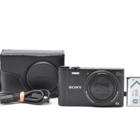 新品級★SONY Cyber-shot DSC-WX350 ブラック #457