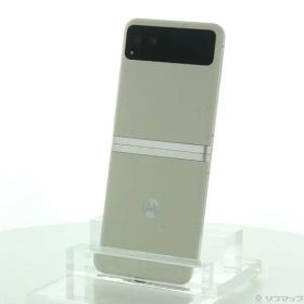 ソフマップ 〔中古品〕 motorola razr 40 256GB バニラクリーム PAYC0001JP SIMフリー【276】