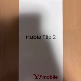nubia Flip 2 A404ZT ホワイト 本体