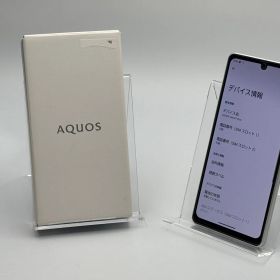 【箱付き訳あり外観中古A】AQUOS sense7 plus A208SH 128GB シルバー SIMフリー 白ロム