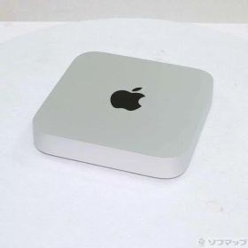 【中古】Apple(アップル) Mac mini Early-2023 MMFK3J／A Apple M2 8コアCPU_10コアGPU 16GB SSD512GB シルバー 〔14.8 Sonoma〕 【258-ud】