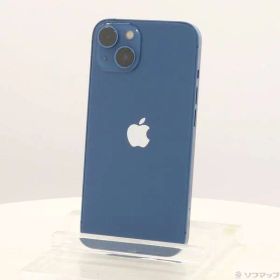 ソフマップ 〔中古品〕 iPhone13 128GB ブルー MLNG3J／A SIMフリー【344】
