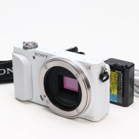 B+ (並品) SONY ソニー α NEX-3N ボディ ホワイト シャツター数 15,100枚 初期不良返品対応 55-357