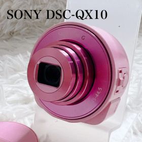 希少カラー✨ SONY DSC-QX10 ピンク レンズスタイルカメラ