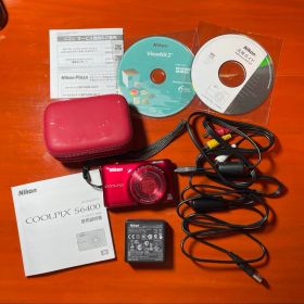 Nikon COOLPIX S6400 レッド デジタルカメラ