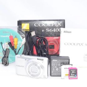 ニコン Nikon COOLPIX S6400 シルバー デジタルカメラ