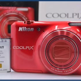 ニコン Nikon COOLPIX S6400 12X 元箱、バッテリー、取扱説明書付属 同梱無料 #ks263