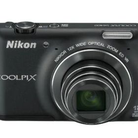 【中古】Nikon デジタルカメラ COOLPIX S6400 タッチパネル液晶 光学12倍ズーム スマートブラック S6400BK