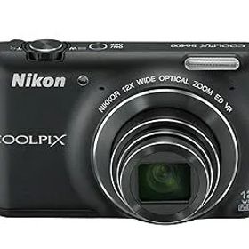 【中古】Nikon デジタルカメラ COOLPIX S6400 タッチパネル液晶 光学12倍ズーム スマートブラック S6400BK