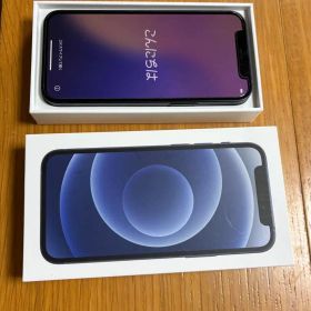 iPhone 12 mini ブラックSIMロック解除済み 64GB 箱付き