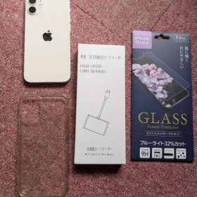 極美品 Apple iPhone 12 mini 84% ホワイト 付属品付き