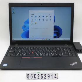 Lenovo ThinkPad L590 Core i7 8565U 1.8GHz/8GB/256GB(SSD)/15.6W/FHD(1920x1080)/Win11【中古】【20260512】
