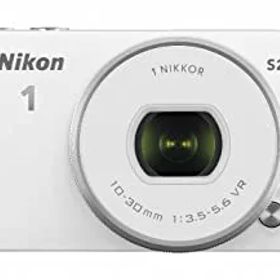 【中古】(非常に良い)Nikon ミラーレス一眼 Nikon1 S2 標準パワーズームレンズキット ホワイト S2PLKWH