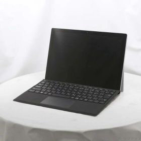 【中古】Microsoft(マイクロソフト) Surface Pro7 〔Core i3／4GB／SSD128GB〕 QWT-00006 プラチナ 【198-ud】