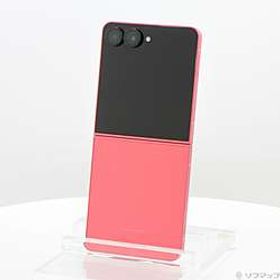 Galaxy Z Flip7 256GB コーラルレッド SM-F766QZRASJP SIMフリー ［6.9インチ/4.1インチ有機EL／Exynos 2500／RAM:12GB／ナノSIM&ナノS