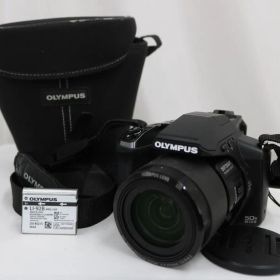 【返品保証】 オリンパス Olympus STYLUS SP-100EE 50x ブラック バッテリー付き コンパクトデジタルカメラ e13488