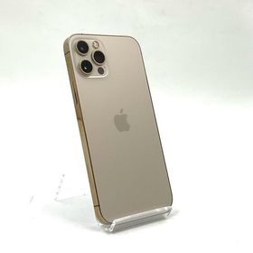 【全額返金保証】【最速発送】 iPhone 12 Pro 512GB ゴールド au 白ロム 動作確認済 80%