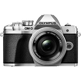 【中古】（新古品） OLYMPUS ミラーレス一眼カメラ OM-D E-M10 MarkIII EZダブルズームキット シルバー