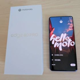 Motorola edge 60 pro ダーズブルー 本体