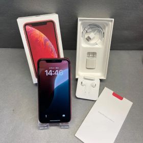 美品 国内版 SIMフリー iPhoneXR 64GB レッド色