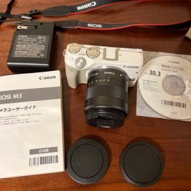 【ジャンク】Canon EOS M3 ホワイト ミラーレス一眼