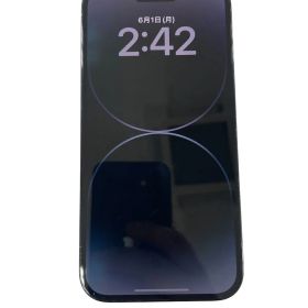 【管理番号-P】Apple iPhone14Pro MQ0Q3J/A 256GB バッテリー最大容量77％ SIMフリー SBM系〇 中古 現状品